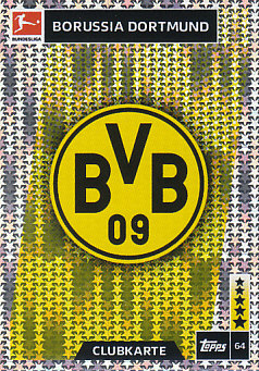 Club Badge Borussia Dortmund 2018/19 Topps MA Bundesliga #64